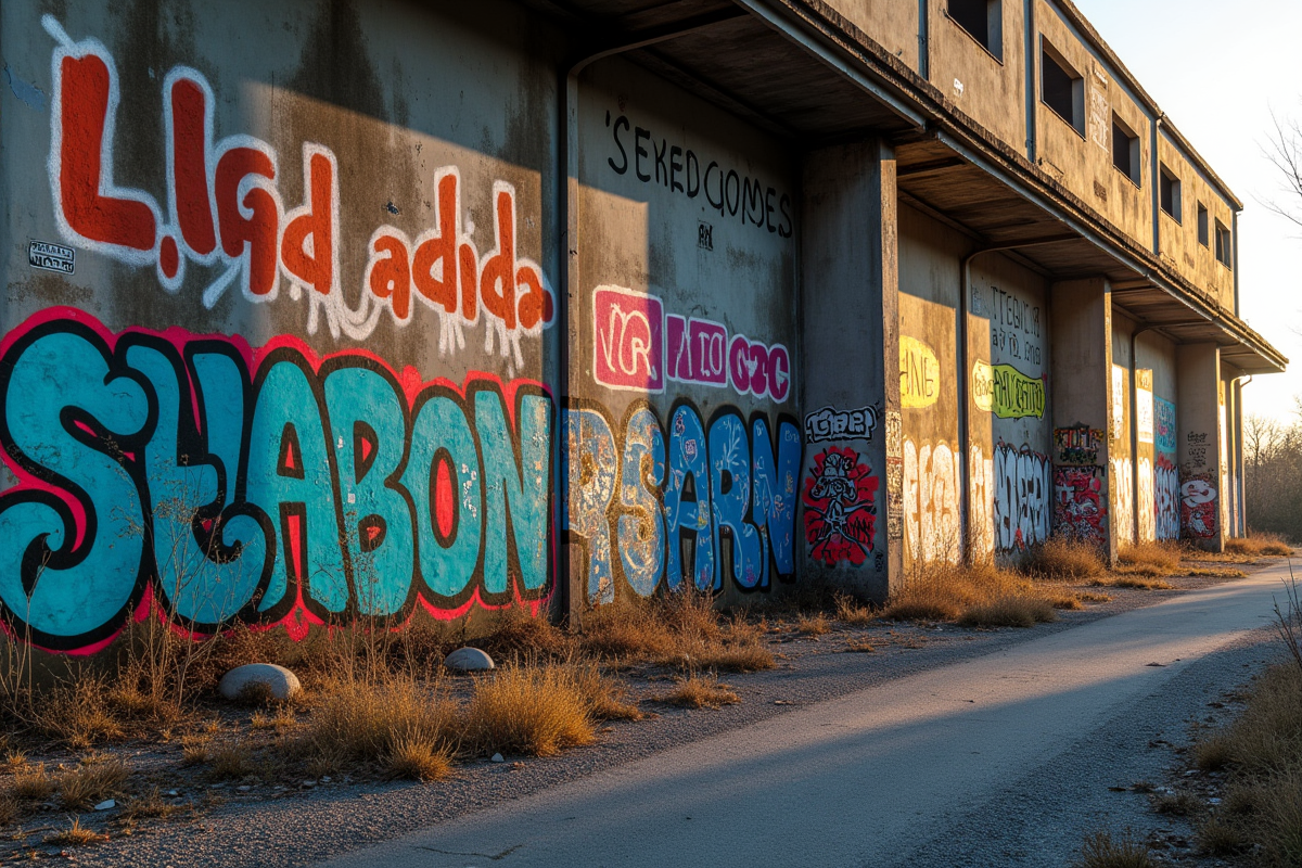 graffiti urbain