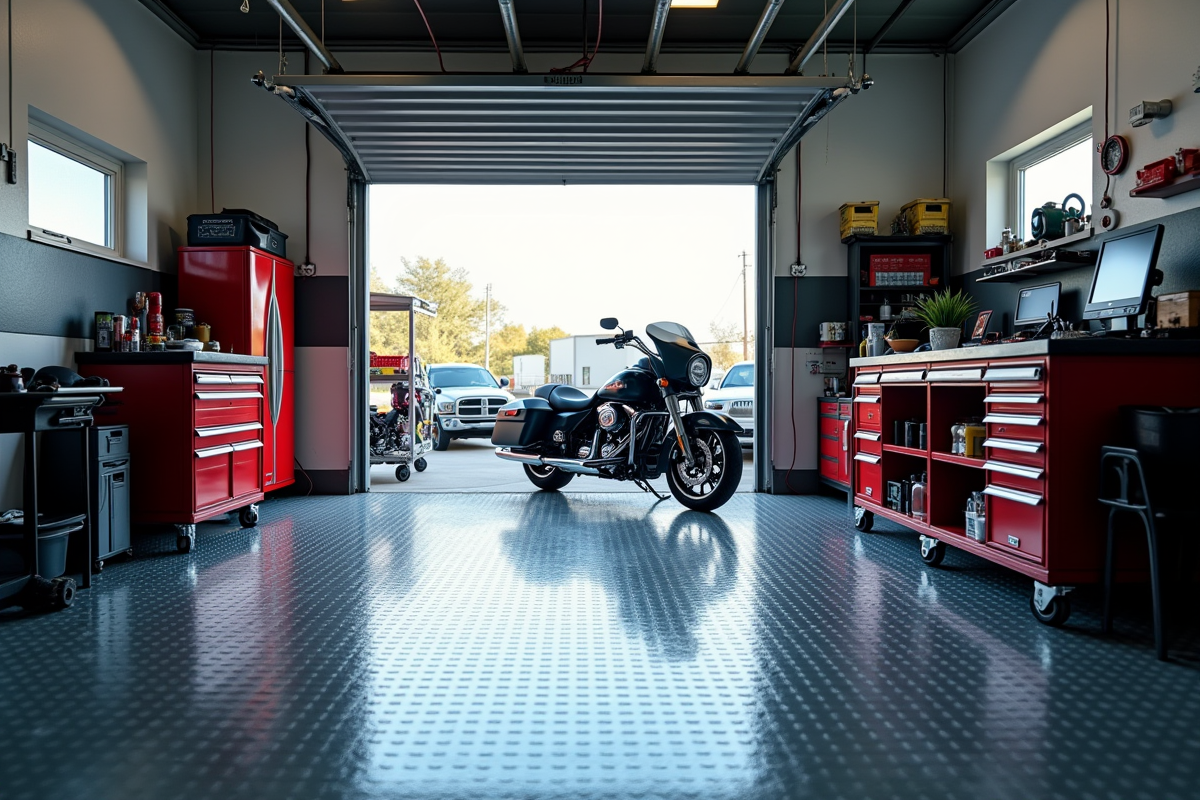 revêtement garage